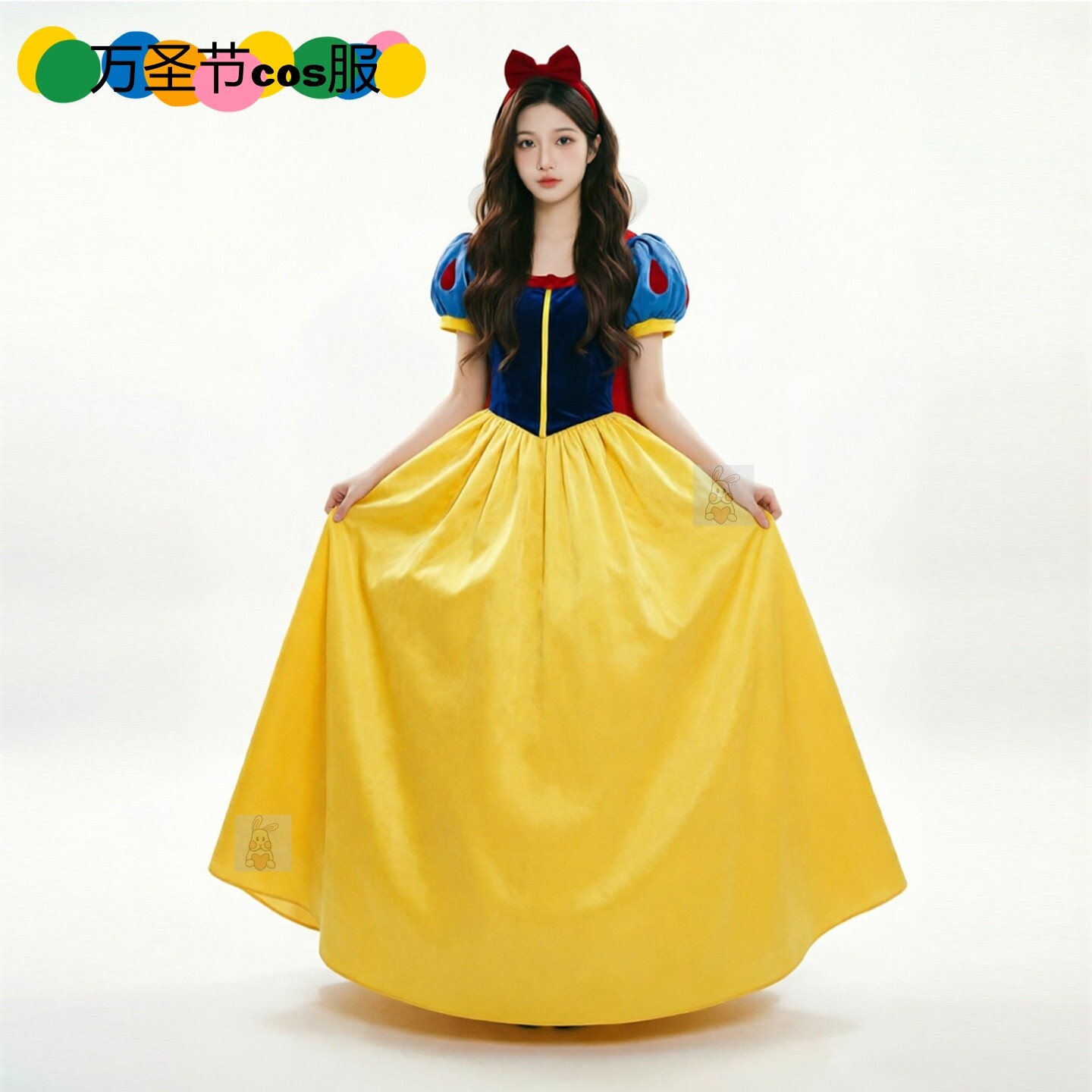 万圣节cos服白雪公主连衣裙舞台表演万圣节cosplay成人公主王后裙
