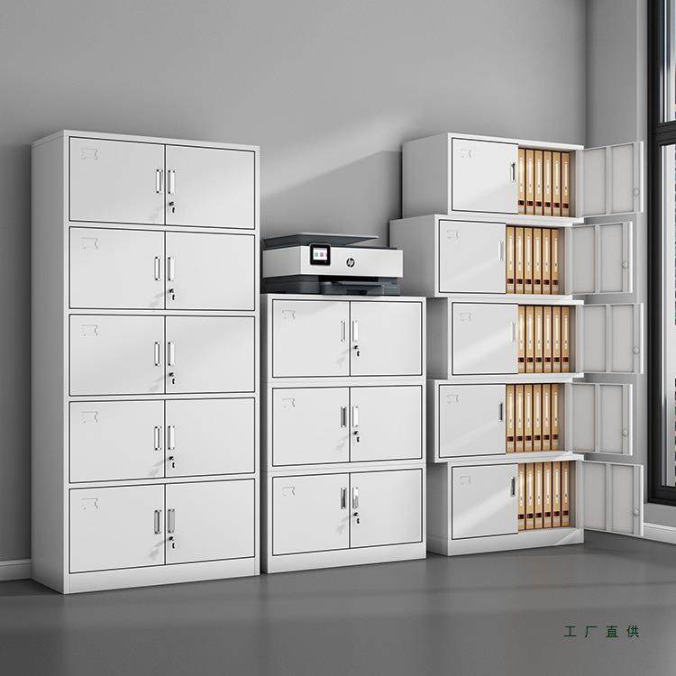 五节文件柜资料柜凭证柜财务档案柜办公室收纳储物柜分体柜铁皮柜