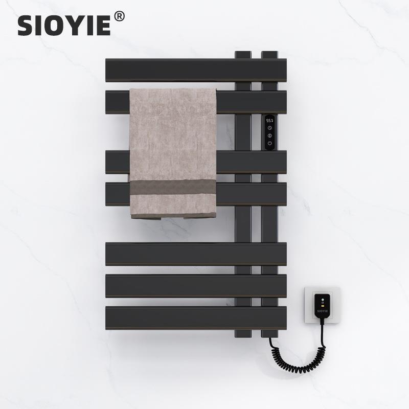 电热毛巾架浴室卫生间浴巾架智能恒温碳纤维加热烘干毛巾杆R530