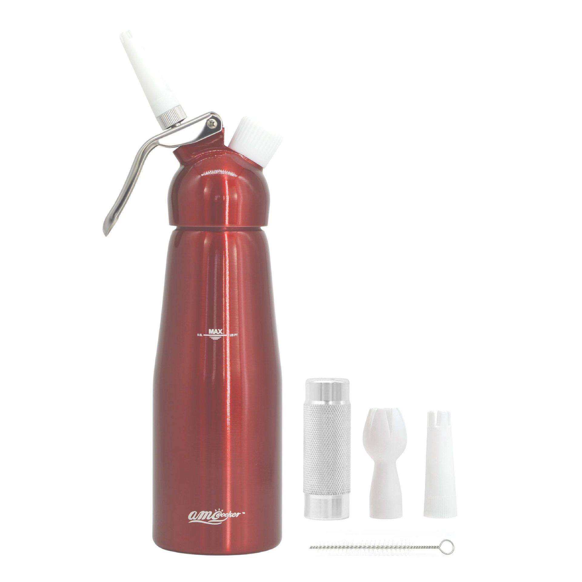 AMC500ml全铝奶油枪鲜奶油发泡器裱花枪奶油挤花器