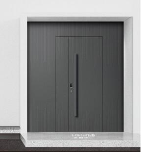 一门一景精雕铸铝门甲级进户门不锈钢门别墅大门甲级防盗门铜门