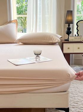 全棉斜纹床笠单件纯色儿童100纯棉床罩套120x190上下铺榻榻米