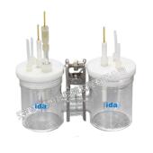 密封型 可换膜H型电解池CH2010