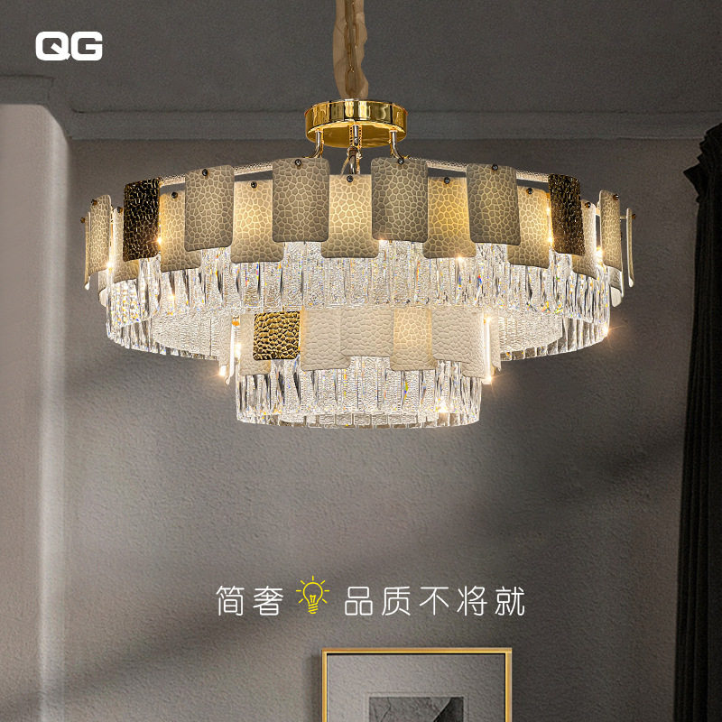 倾国美品轻奢吊灯水晶灯高档