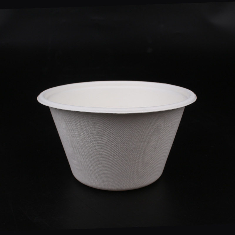 新品厂家一次性甘蔗浆纸碗可