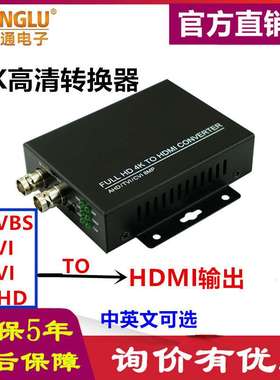 WANGLU高清同轴高清转换器HDC/ADH TVI/CVI/AHD/CVBS转HDMI输出