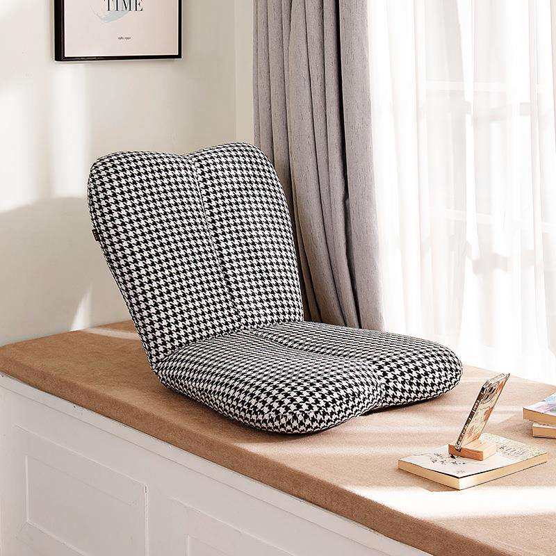 懒人沙发懒人日记网红经典千鸟格轻奢阳台飘窗榻榻米乳胶靠垫沙发