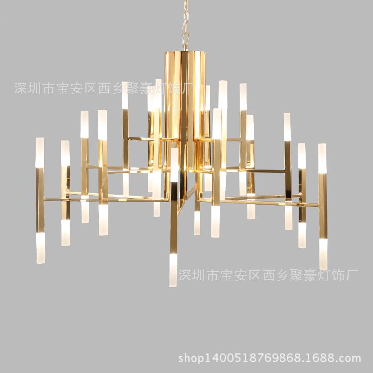 客厅吊灯后现代简约大气灯具