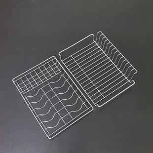 304不锈钢碗架杯子架康宝消毒柜碗筷架嵌入式拉篮盘碟架沥水网架