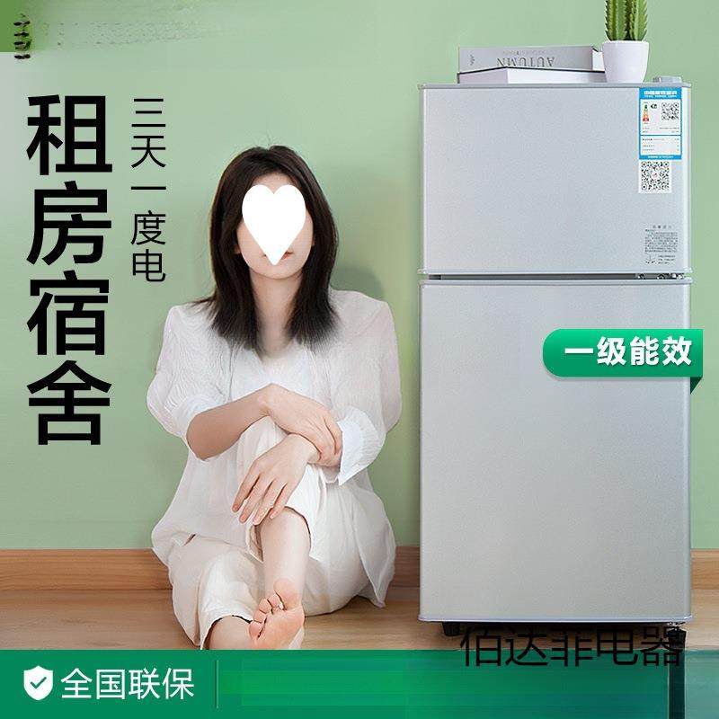 一级能效小冰箱家用小型宿舍出租房小户型办公室迷你单人节能冰箱