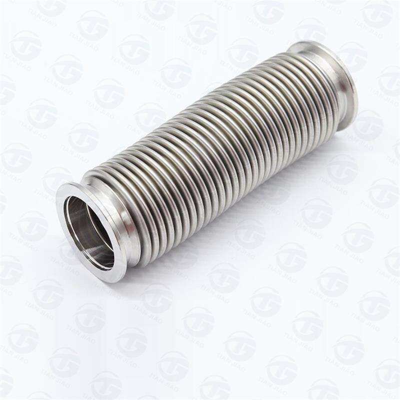 KF50高真空波纹管成型真空软管304不锈钢快装真空软管氦气检漏