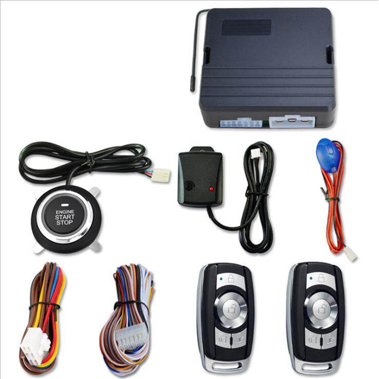 凯琪盛汽车改装一键启动遥控启动震动防盗报警器12V通用