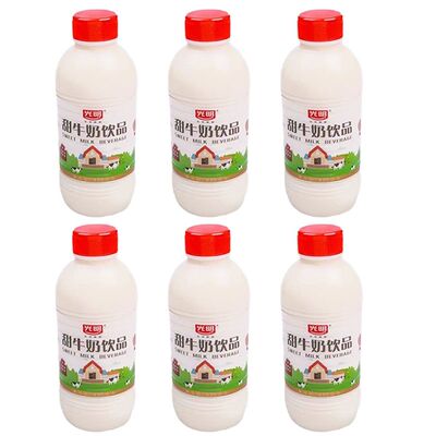 光明甜牛奶饮品435ml瓶装
