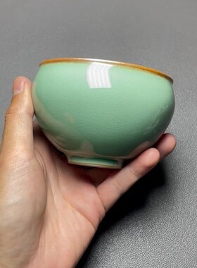 【1048号】瑕疵-建盏茶杯-ID.YJZ-S