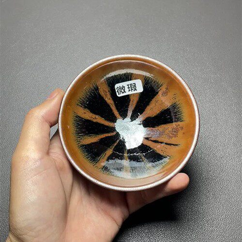 【1028号】瑕疵-建盏茶杯-ID.FJQ-S