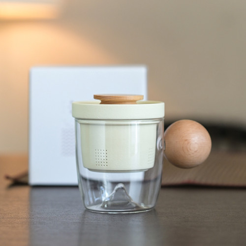 260cc质感同心杯茶水分离杯冲泡