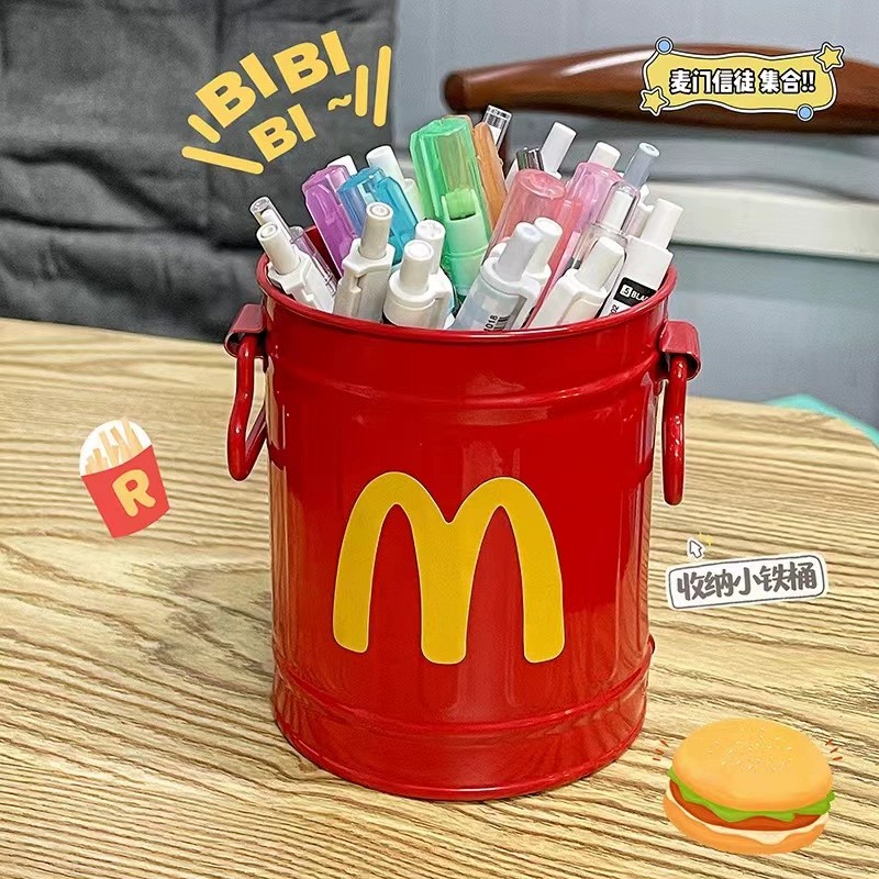 康诗丹麦当劳不锈钢笔筒