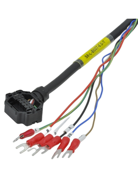 汇川伺服编码延长线S6-L-P124-3.0-T动力S6-L-P024/121/M107/B111