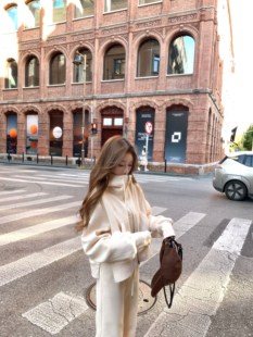 套装 COOLLINE林子熙 显瘦加绒加厚卫衣休闲裤 全员自留 美女lulu