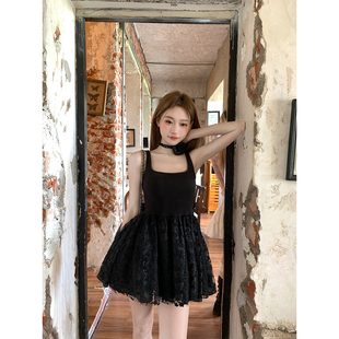 COOLLINE林子熙 不费力优雅温柔气质背心连衣裙短裙 Jennie日记