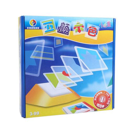 五颜六色儿童益智玩具脑力开发