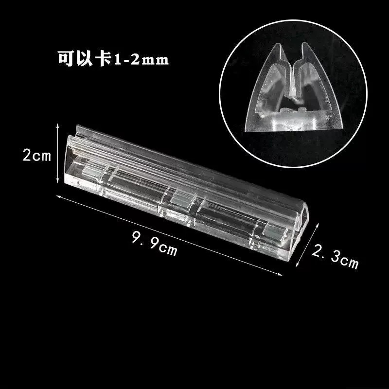 亚克力磁性夹卡座 中岛导购牌超市便利店KT板卡槽货架分类 促销牌