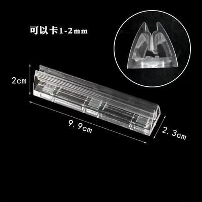 亚克力磁性夹卡座 中岛导购牌超市便利店KT板卡槽货架分类 促销牌