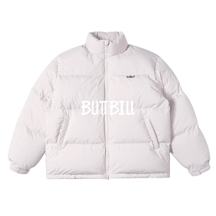 BUTTBILL22AW90白鸭绒Teflon三防日系户外羽绒服加厚外套夹克男