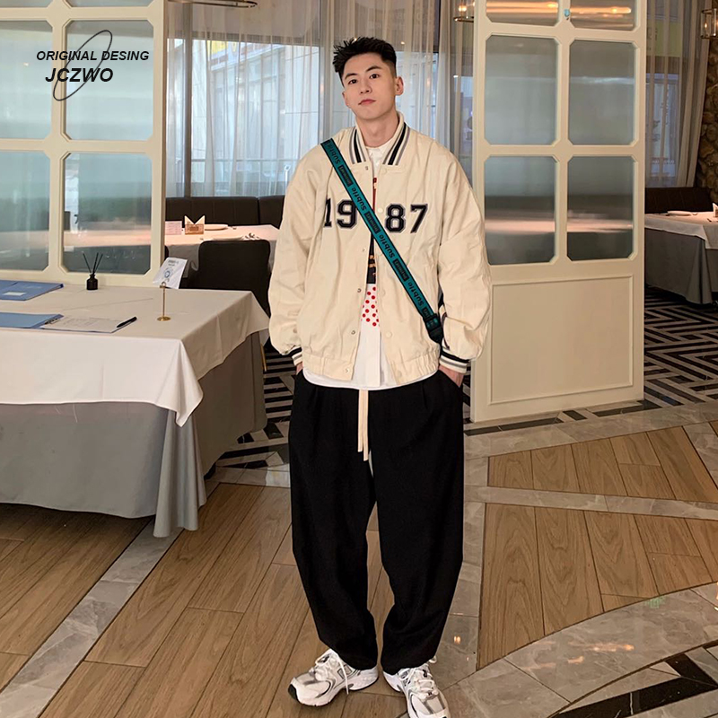 棒球服男秋装情侣美式运动休闲外套宽松夹克ins百搭男装潮牌上衣