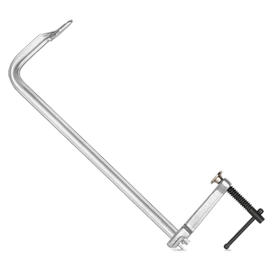 MIKUNI工业级棘轮F夹木工快速夹具重型f夹固定器55#铬钒钢棘轮f夹