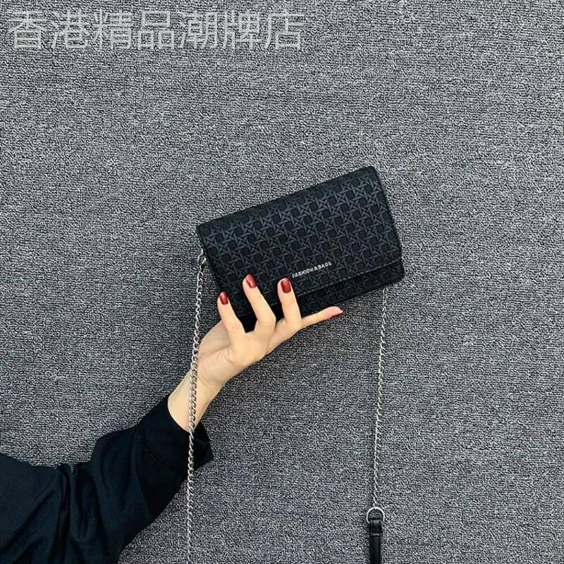 法国ZAMP链条斜挎包包女轻奢2026新款秋季百搭小众休闲高级小方包