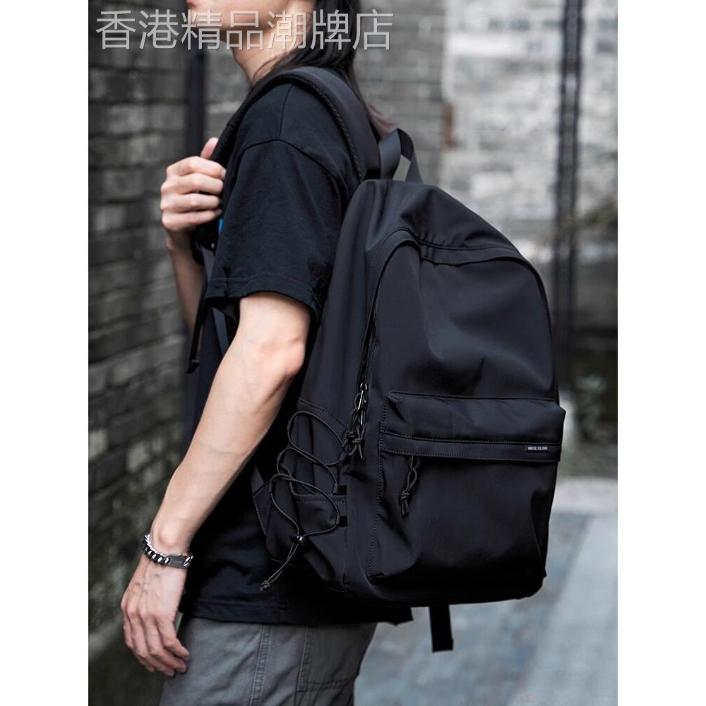 香港免税代购牛津布双肩包男士大学生书包大容量轻便旅行包电脑包