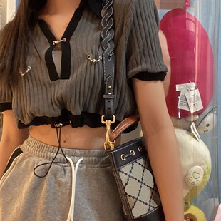 适用tb老花风琴包肩带改造腋下tory burc包包斜挎包带水桶包配件