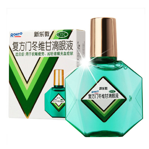 曼秀雷敦 复方门冬维甘滴眼液13ml 用于抗眼疲劳减轻结膜充血症状