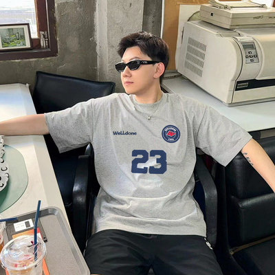 WELLDONE短袖潮牌男女情侣T恤