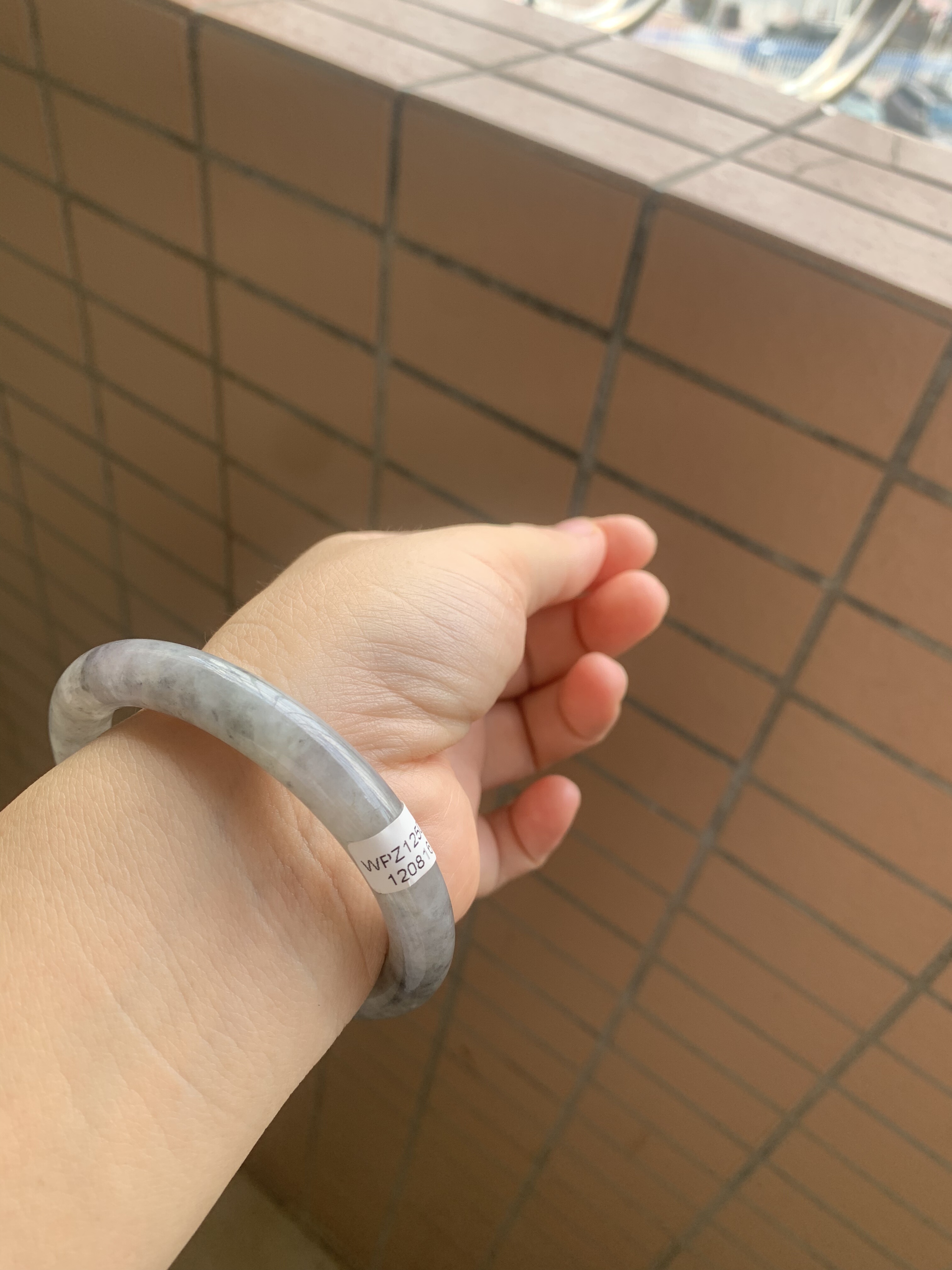 57-9.6缅甸纯天然A货翡翠冰种烟紫乌鸡证书816保真,珠宝/钻石/翡翠,手镯,淘宝优惠券,粉丝福利购,淘宝优惠卷