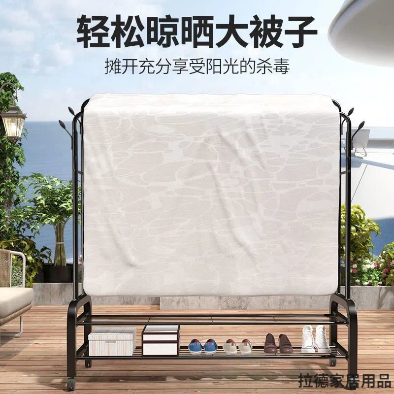 加粗晾衣架落地立式家用