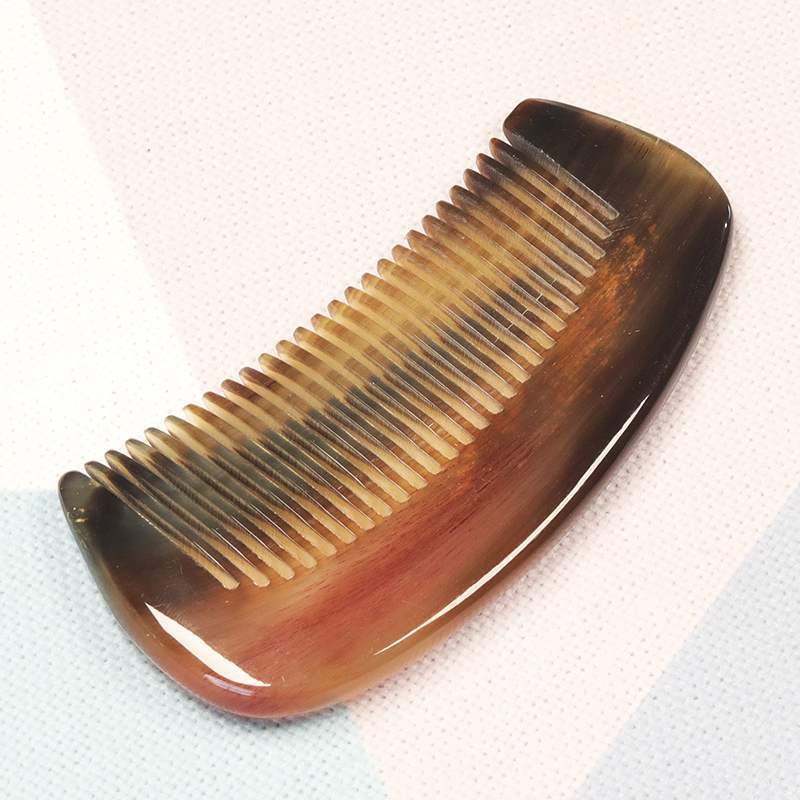 正宗牛角梳黄水非白加厚