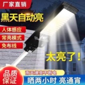 2025新款 太阳能户外庭院灯家用室外人体感应农村院子照明led路灯