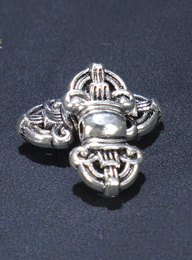 清仓结缘 金刚杵吊坠个性项链藏式民族风复古吊坠情侣款金刚杵