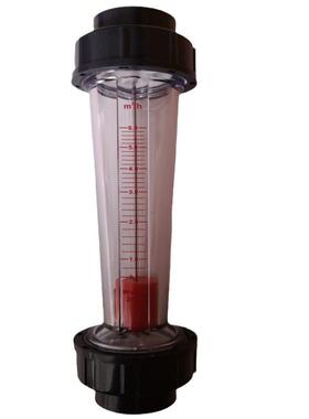 厂家销售LZS-50塑料管浮子流量计流量范围600-6000L/H,L:288mm
