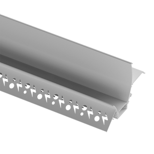 预埋款回光槽反光灯槽洗墙灯铝型材天花线性灯无边框悬浮吊顶灯带