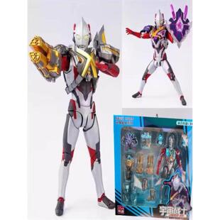 SHF闪耀艾克斯奥特手办玩具动人关节赛罗男孩模型人偶