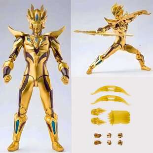 月神奇迹赛罗奥特曼手办泽塔德凯特利迦曼玩具shf人偶关节超可动