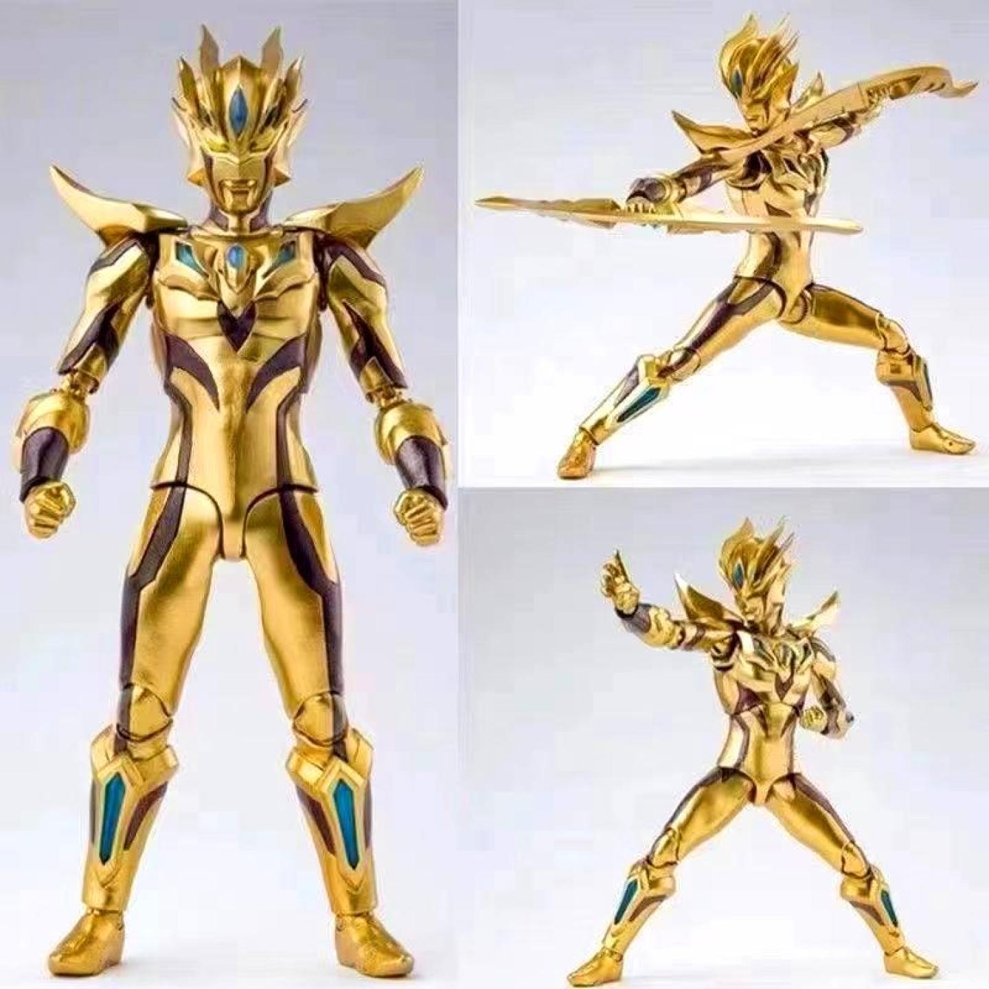 黄金无限赛罗闪耀赛罗手办玩具男孩关节可动人偶61儿童节礼物