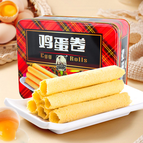 妈阁饼家四宝什锦坚果特产蛋卷