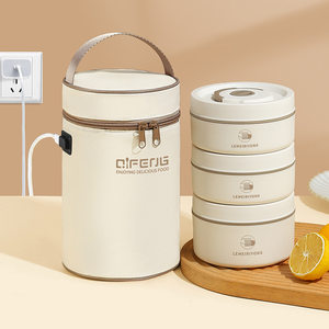 日本无印MUJIE旗丰不锈钢保温饭盒上班族迷你小型便携餐盒便当盒