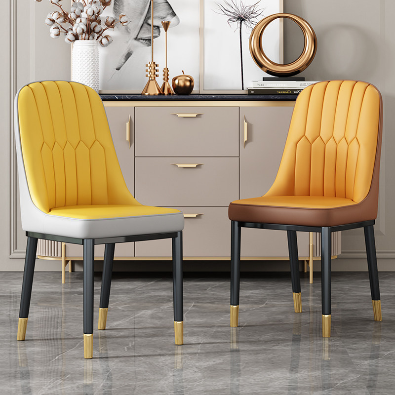 北欧餐椅家用餐厅酒店椅子现代简约电脑书桌轻奢卧室化妆凳子靠背