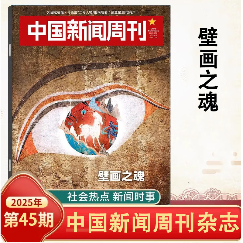 中国新闻周刊杂志2025年1-45期自选壁画之魂/网瘾告急/机器人/寻迹新疆/未来大学/传说与信史/校园餐/AI 时事人物评论时政热点话题
