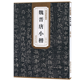 魏晋唐小楷 历代碑帖精粹 小楷楷书书法毛笔字帖 王羲之黄庭经 乐毅论 欧阳询小楷 颜真卿麻姑仙坛记 附简体旁注安徽美术出版社